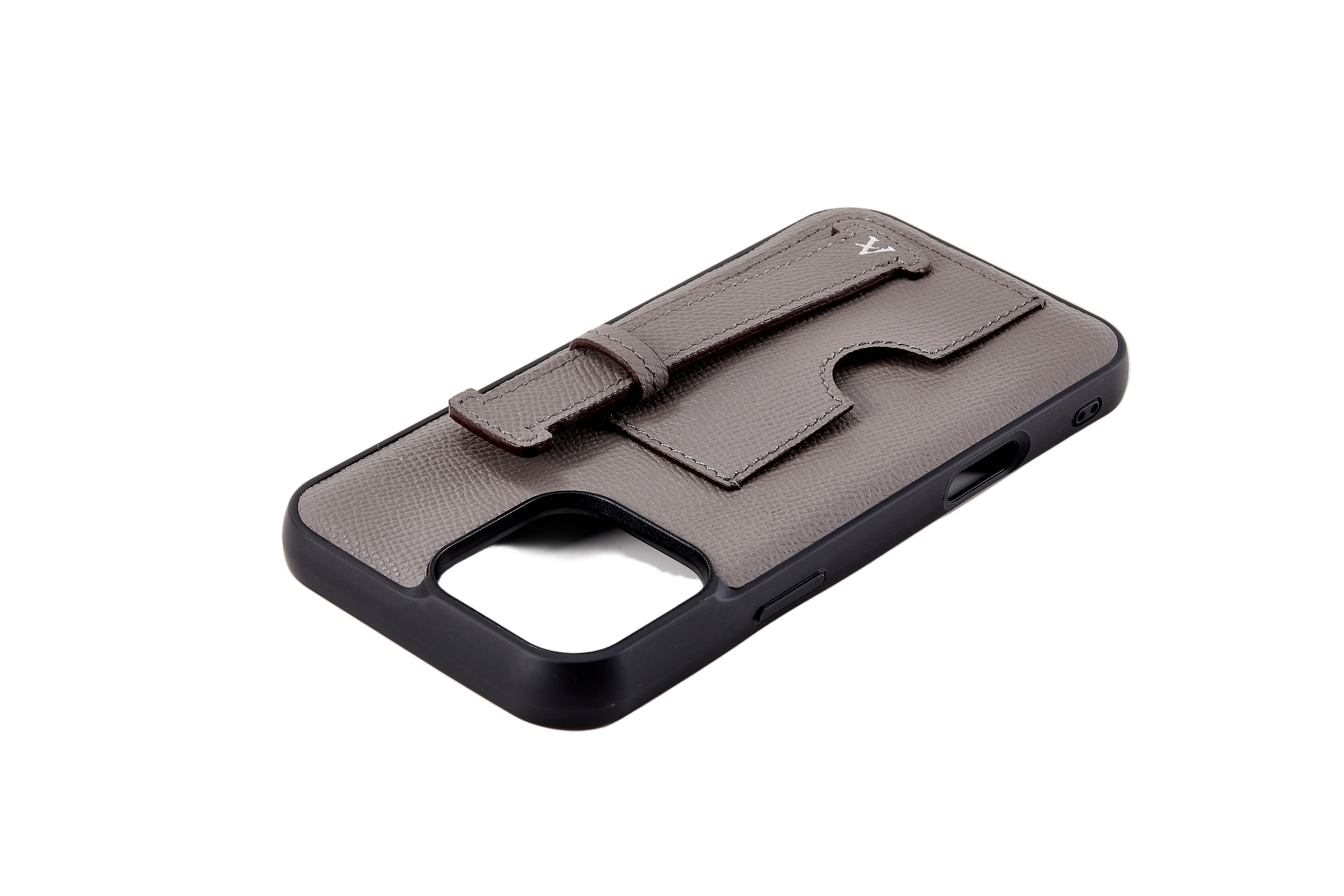 The Leather Card Holder Finger Loop Case