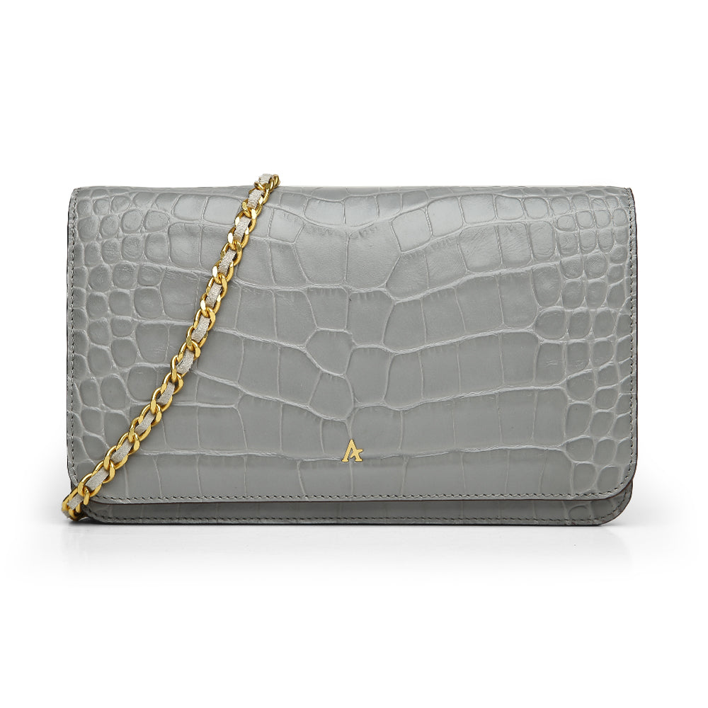 Leather Chain Bag - Affluent