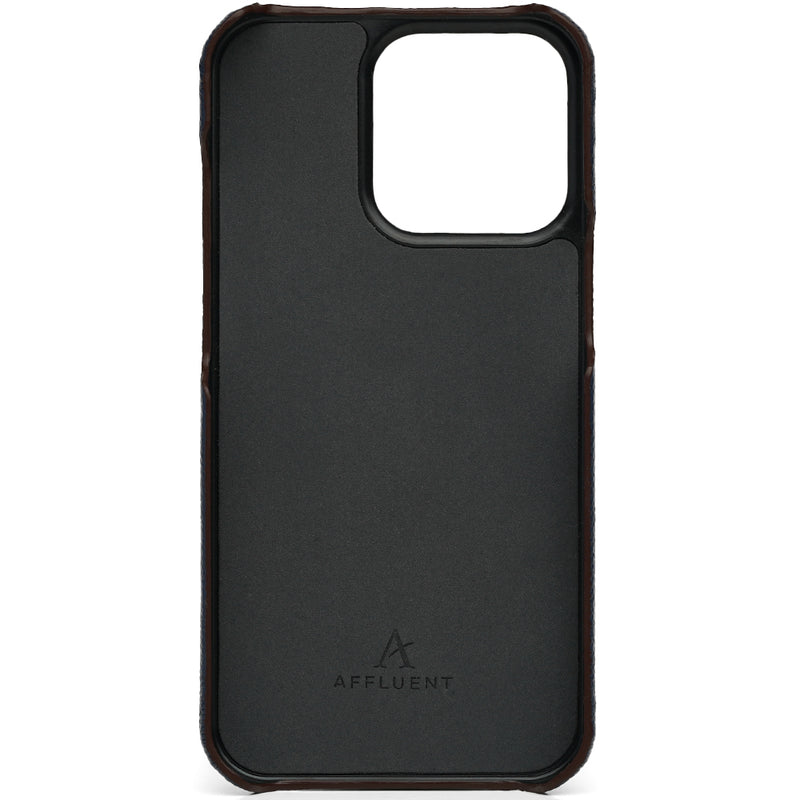 Leather iPhone 13 Pro Ultra Slim Case - Affluent