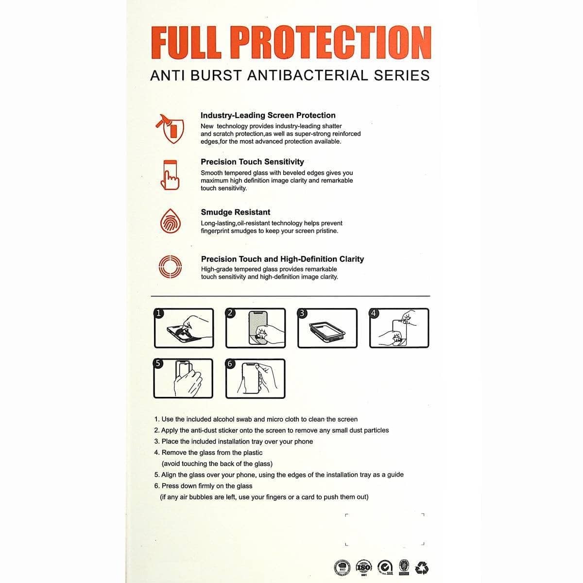 Invisible Glass Screen Protector With Installation Kit - Affluent