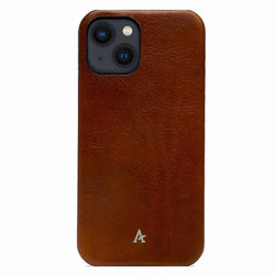 Leather iPhone 13 Ultra Slim Case (Natural) - Affluent