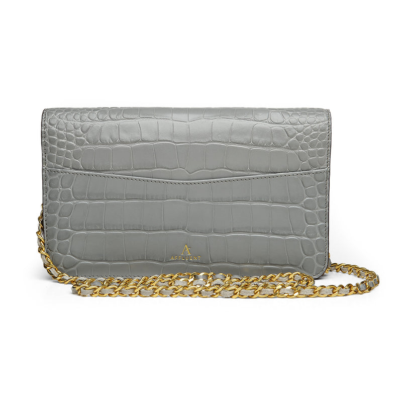 Leather Chain Bag - Affluent