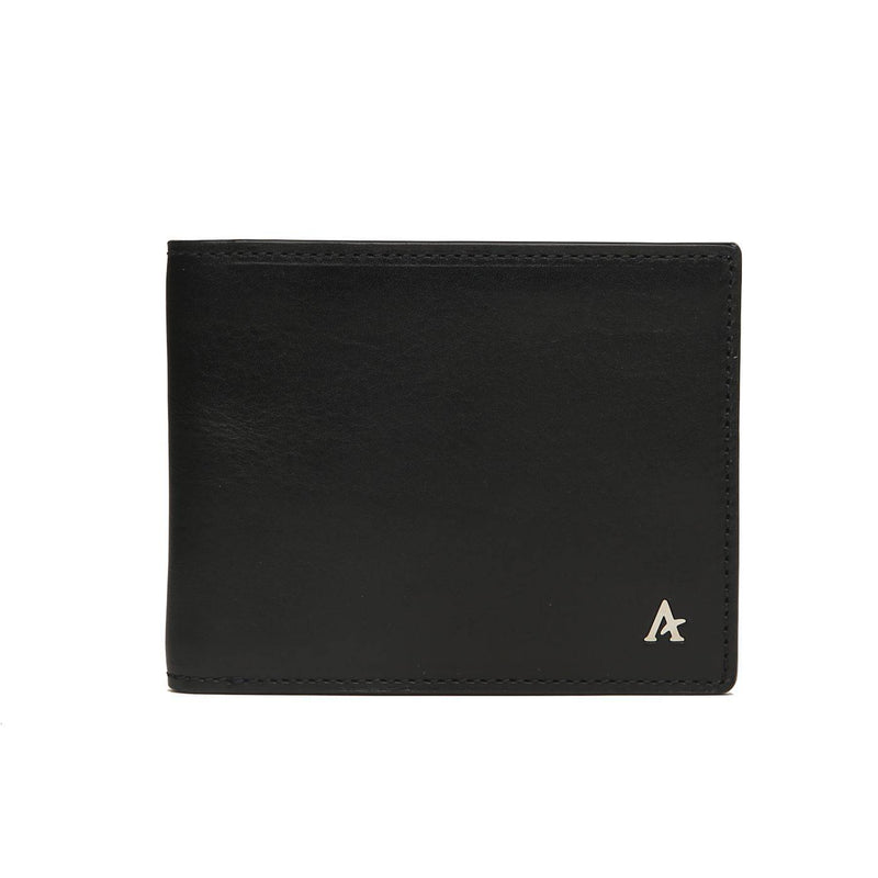 Leather Bi-Fold Wallet (Croc) - Affluent