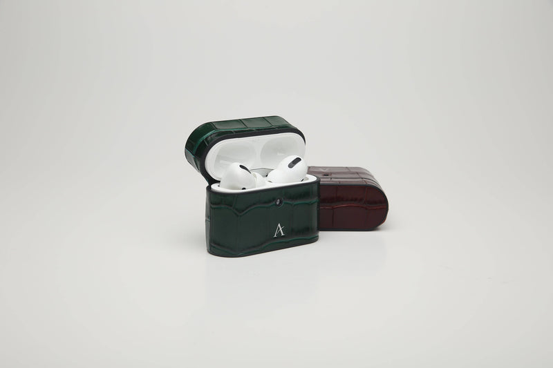 Leather AirPod Pro Case (Croc) - Affluent