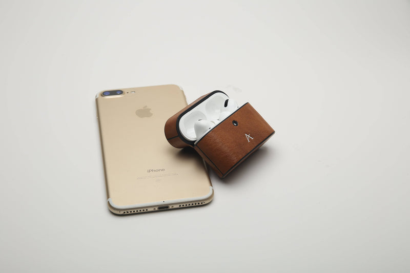 Leather AirPod Pro Case (Natural) - Affluent