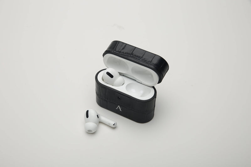 Leather AirPod Pro Case (Croc) - Affluent