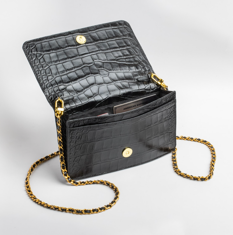 Leather Chain Bag Affluent