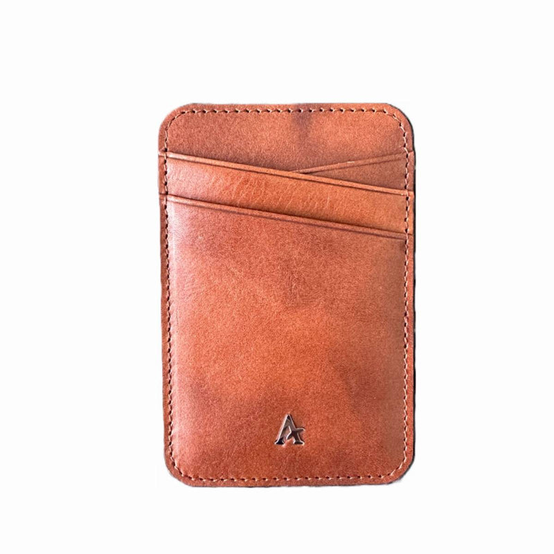 Ultra-Slim Leather Card Holder - Affluent