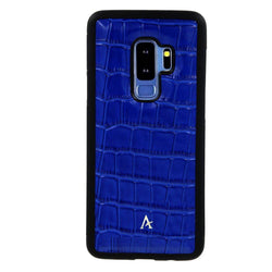 Crocodile Embossed Leather Samsung Galaxy S9+ Cases - Affluent