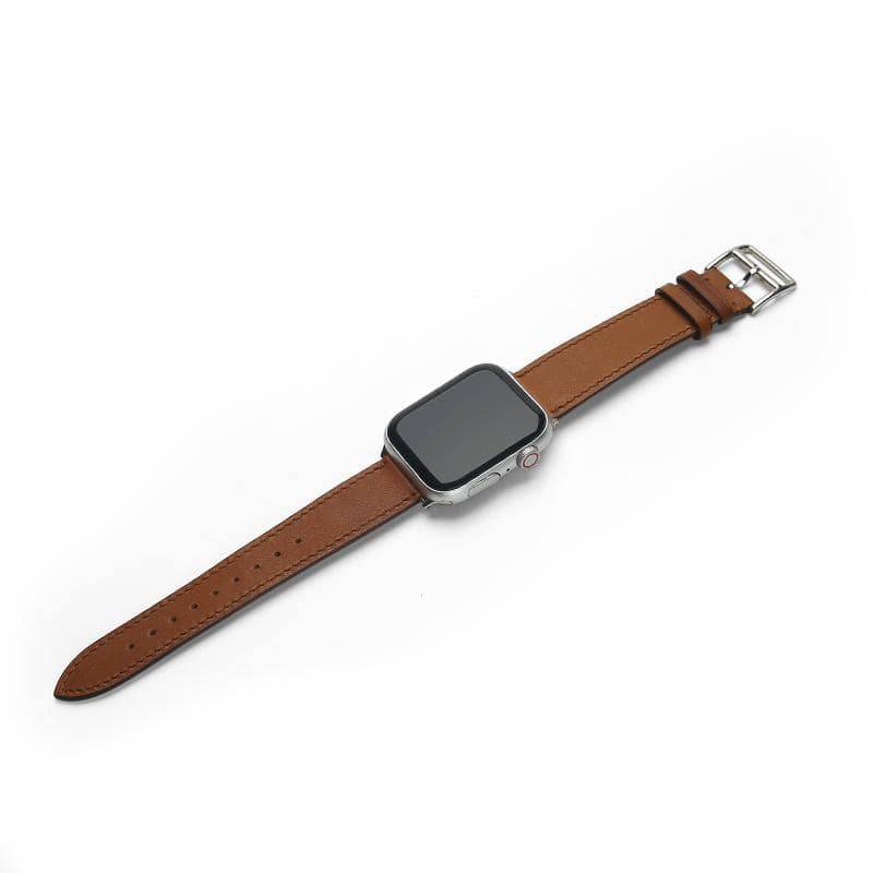 Leather Apple Watch Band (Natural) - Affluent