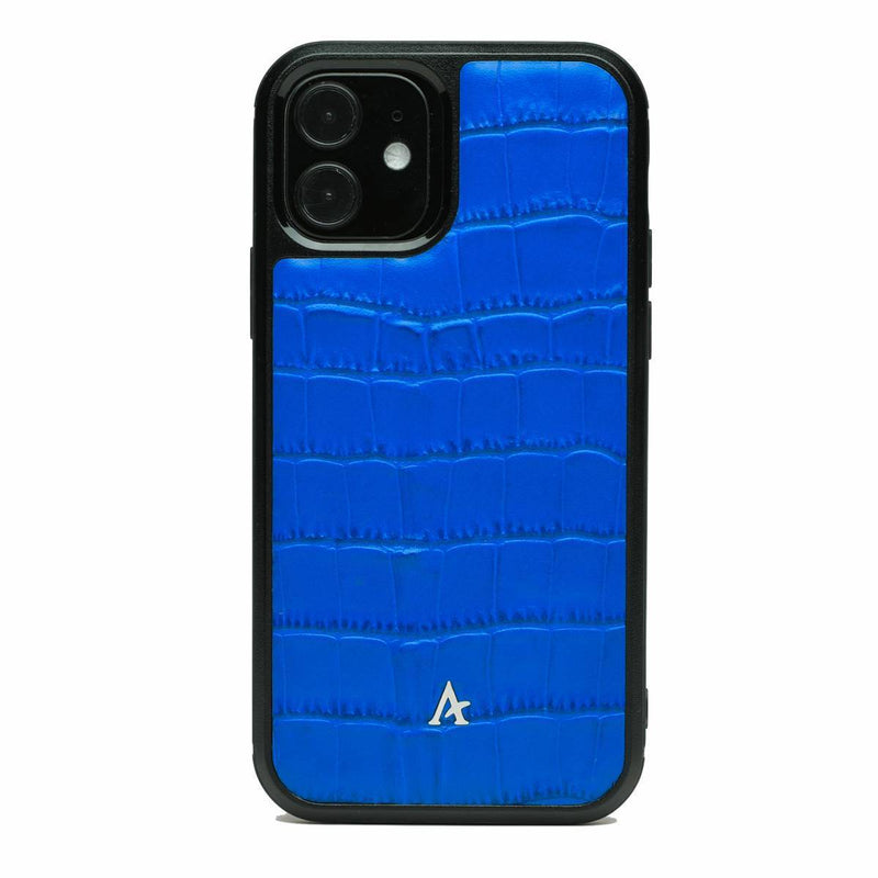 Leather Ultra Protect iPhone 12 Mini Case (Croc) - Affluent