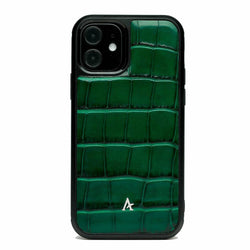 Leather Ultra Protect iPhone 12 Mini Case (Croc) - Affluent