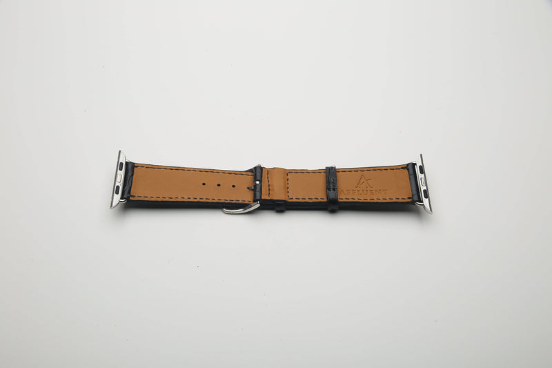Leather Apple Watch Band (Croc) - Affluent