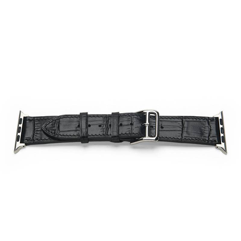 Leather Apple Watch Band (Croc) - Affluent