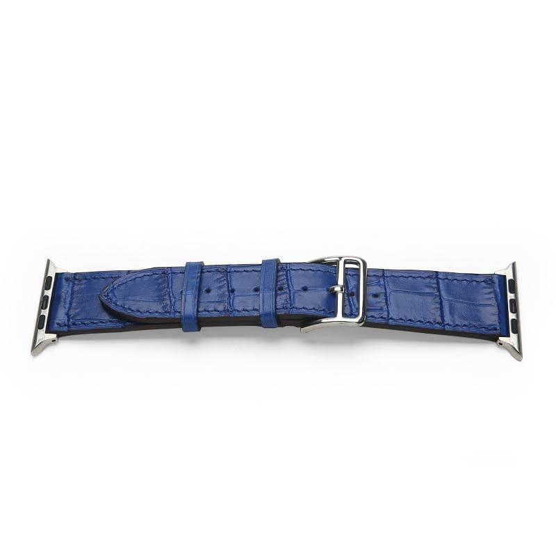 Leather Apple Watch Band (Croc) - Affluent