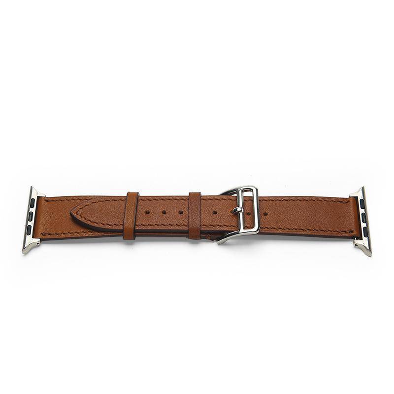 Leather Apple Watch Band (Natural) - Affluent