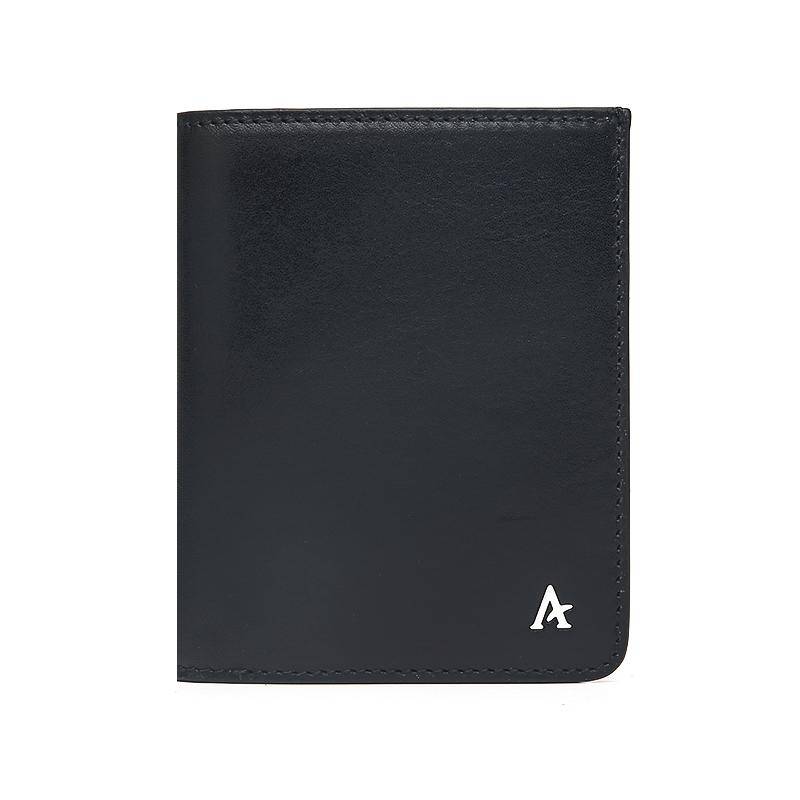 Leather Portfolio Bi-Fold Wallet - Affluent