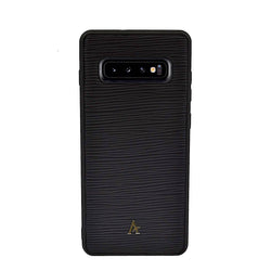 Waved Leather Samsung Galaxy S10+ Cases - Affluent
